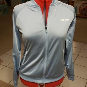 Adidas blue track jacket